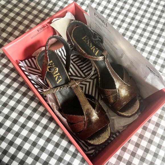 ESSKA CHARLIE ONYX METALLIC  size 7.5 - Picture 8 of 10